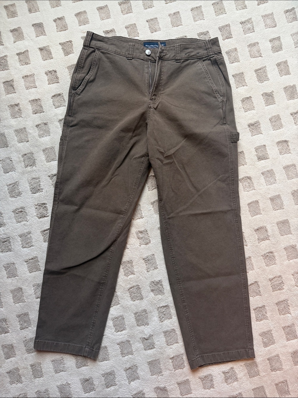 Men's Brown Workwear Pants 31x32